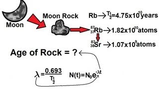 Physics - Nuclear Physics (22 of 22) Find the Age of a Moon Rock