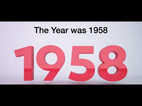Remembering the Year 1958