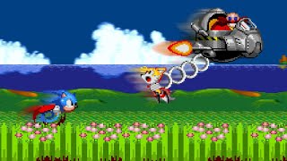 Genesis Sonic 2 But It's 100% Based On The 8-Bits Version (And Also SMS Remake)
