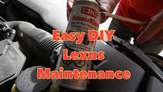 Easy DIY maintenance for your Lexus. Cleaning your MAF sensor.