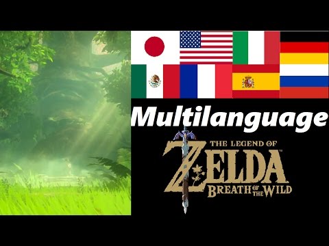 Great Deku Tree Multilanguage | Zelda Breath of the Wild