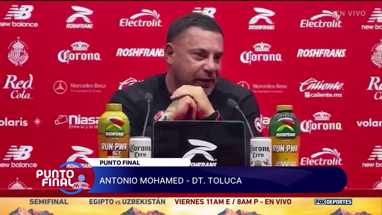 😈🦅 ANTONIO MOHAMED y ANDRÉ JARDINE tras el TOLUCA vs. AMÉRICA, auténtico contraste | Punto Final