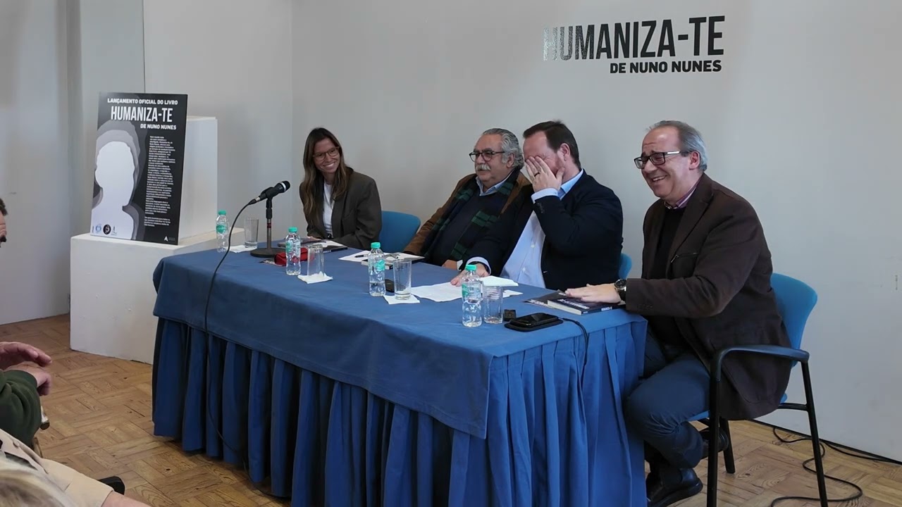 Intervenção de João Carlos Major no lançamento do livro "HUMANIZA-TE" de Nuno Nunes