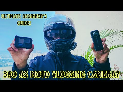 360 as Main Helmet Cam vs GoPro | Beginner's Guide| Best Camera for Motovlogging?