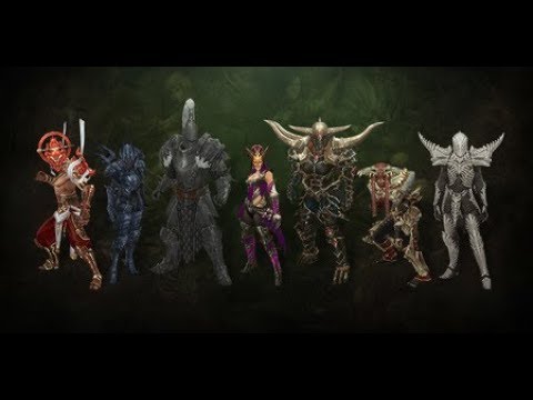 DIABLO III All Classes  including the Necromancer & the Crusader