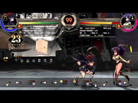 Skullgirls 2nd Encore: Basic Filia Combo