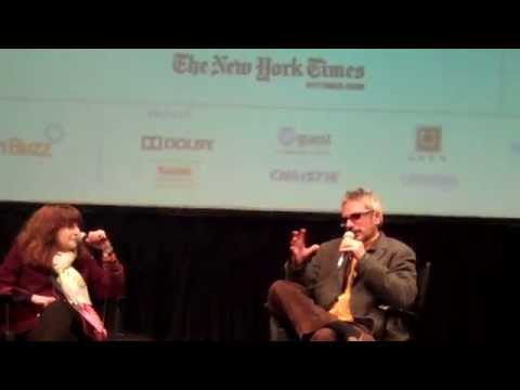 NYFF 2014  'Holy Motors " amy taubin and dir Leos Carax,  'Holy Motors post screening Q&A