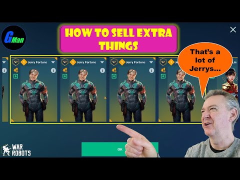 Got Too Much Stuff?  Sell It! | WR- War Robots