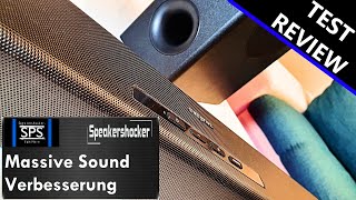 Soundbar mit Subwoofer & Dolby Atmos Creative Stage 360 Test | Review | Soundcheck. 2.1 Soundbar.