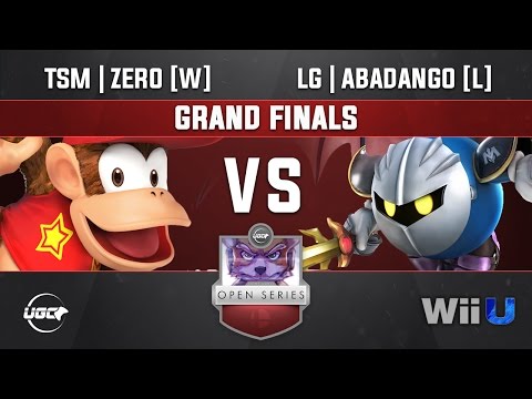 UGC Smash 4 GRAND FINALS  - TSM | ZeRo [W] (Diddy Kong) vs LG | Abadango [L] (Mewtwo, Meta Knight)
