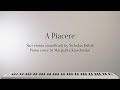 Succession. A Piacere | Piano Cover