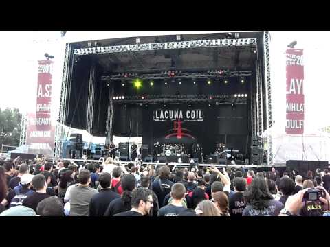 Lacuna Coil - Heaven's A Lie - Live @ Loud Festival Sofia 2012-06-02