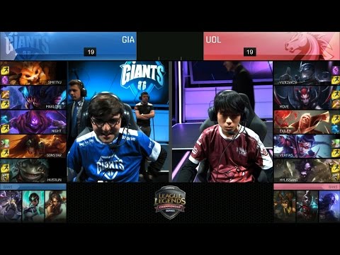 GIA vs UOL Game 3 Highlights - 2016 EULCS REGIONAL QUALIFIERS DAY 1