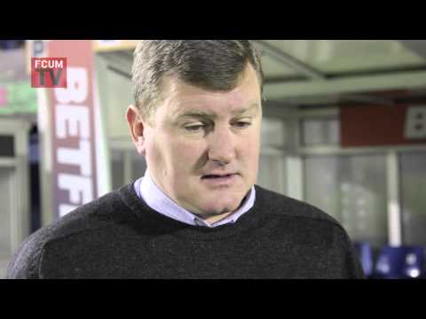 FC United of Manchester vs Worksop Town - Post Match Interview