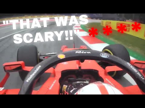 "S**T THAT WAS SCARY" LECLERC FULL TEAM RADIO AFTER OVERSTEERING TOWARDS THE WALL! | Austrian GP