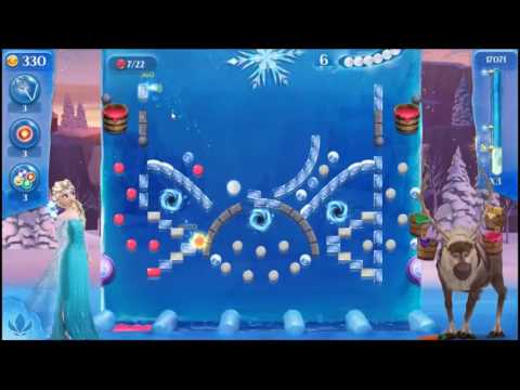 Frozen Free Fall: Icy Shot Level 107 - NO BOOSTERS ☃☃☃
