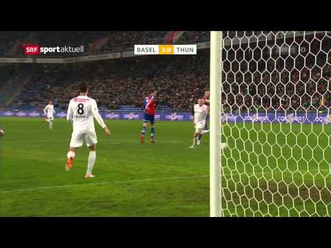 2014/15: 23. Runde - FC Basel vs FC Thun 3:0 (1:0)