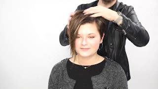 Asymmetrical Pixie Haircut Tutorial