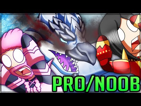 FURY OF A HYPER MOON - G-Rank - Pro and Noob VS Monster Hunter Generations Ultimate! #mhgu