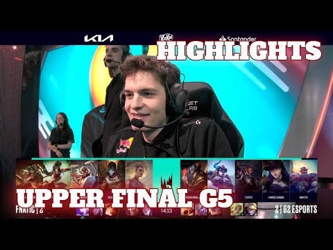 G2 vs FNC - Game 5 Highlights | Upper Final LEC Summer 2024 Playoffs | G2 Esports vs Fnatic G5