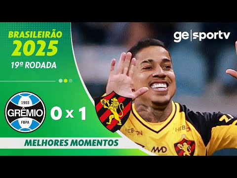 Gols e lances de Grêmio x Sport