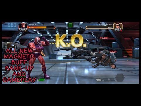 ALL NEW MAGNETO BUFF | RANK-UP AND GAMEPLAY