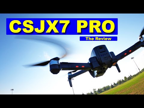 The New CSJ X7 PRO Budget Drone with 2 Axis Camera Gimbal  -  How good is it?  The Review