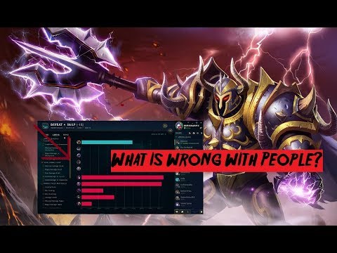WHAT IS WRONG WITH PEOPLE? Top Lane Mordekaiser Gameplay