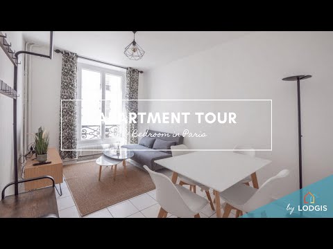 Apartment Tour // Furnished  28.2m2 in Paris – Ref : 20920500