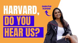 Speaking Truth to Power: Shruthi Kumar's Harvard Address