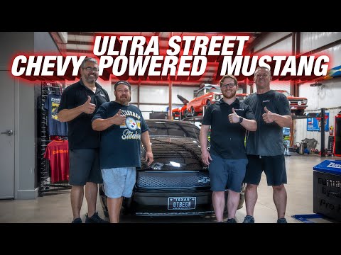 Ultra Street Chevy Powered Mustang on our Hub Dyno! | Bill Smith & Kenny Hubbard