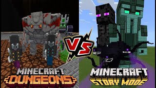 Download lagu Minecraft Dungeons VS Minecraft Story Mode Battle mp3 Download lagu Minecraft Dungeons VS Minecraft Story Mode Battle mp3