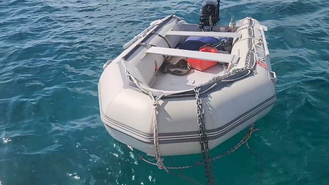 Disaster! Dinghy Davits Collasped rough seas sailing the Gulf Stream, Atlantic Ocean! C&C 39