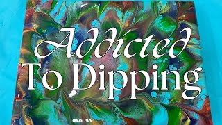 Addicting Foil Dip Technique: Perfect for Beginners and so satisfying! -Fluid Art