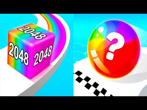 Jelly Run 2048 VS Ball Master 2048 - All Levels Gameplay Android iOS Ep 2