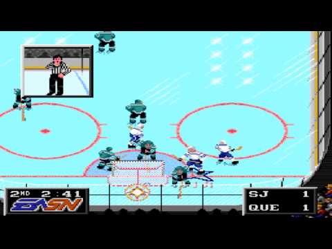 NHLPA Hockey 93 Megadrive