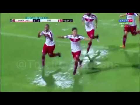 Melhores Momentos de SANTA CRUZ 1x2 CRB
