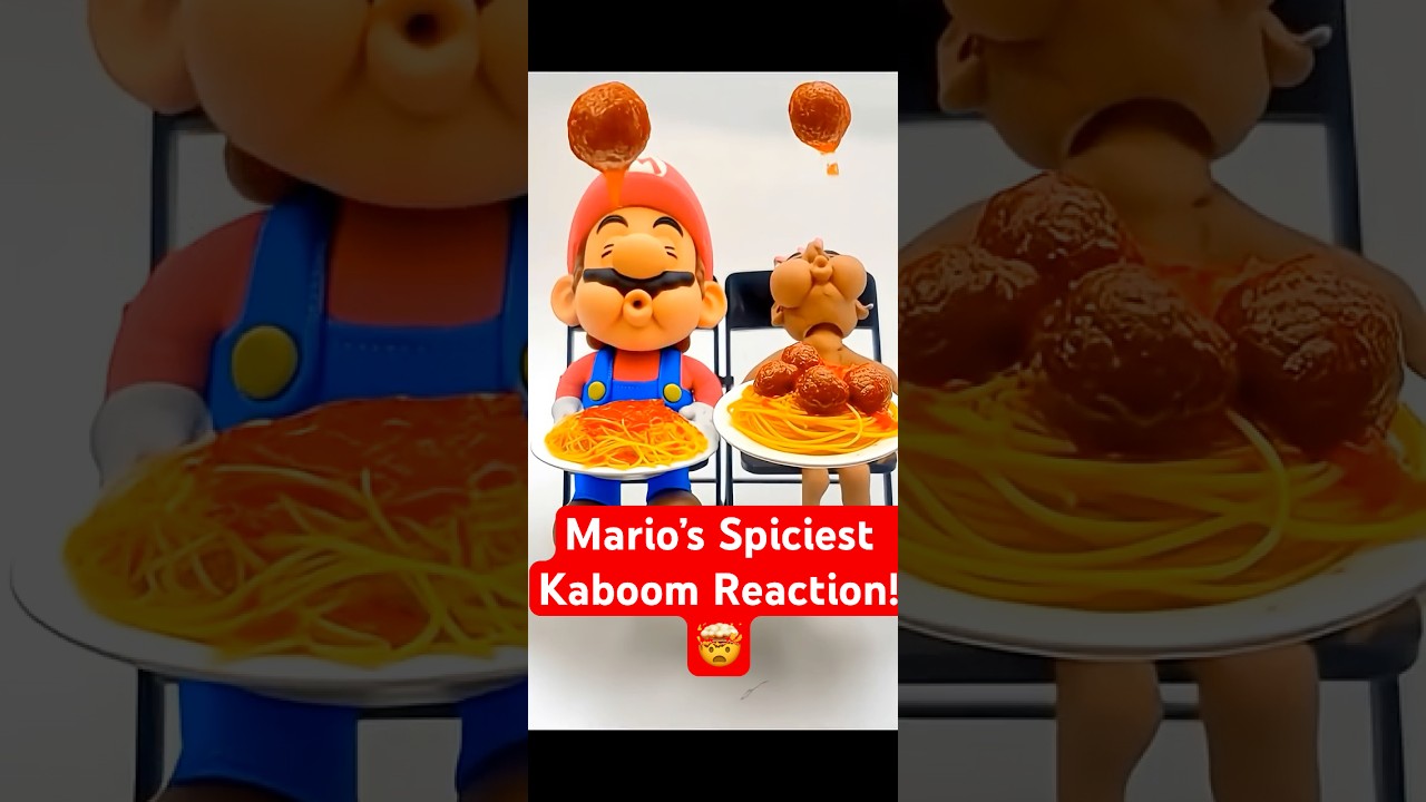 Mario’s Spiciest Kaboom Reaction! BRAINROT?