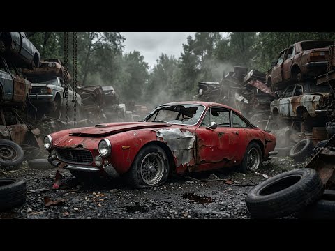 Rare Car Ferrari 250 GT Restoration (FULL REBUILD) - Rusty Barn Find to Million-Dollar Classic1