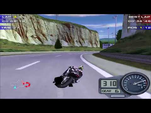Moto Racer 2 Speedrun - Cloverleaf Full Race in 2:27.18 WR