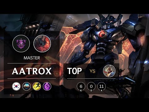 Aatrox Top vs Corki - KR Master Patch 9.14