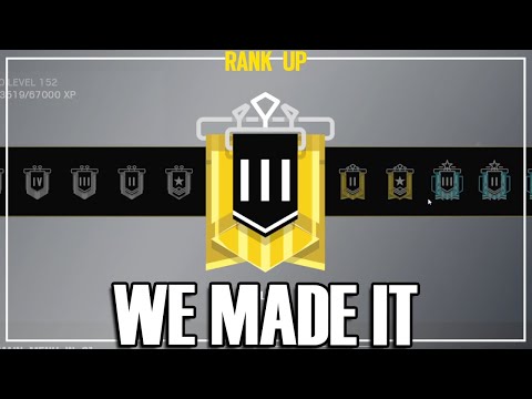 Copper to Diamond: Finally Gold - Rainbow Six Siege