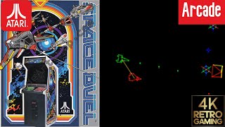 Space Duel Arcade ( Atari 1982 ) 4k Gameplay