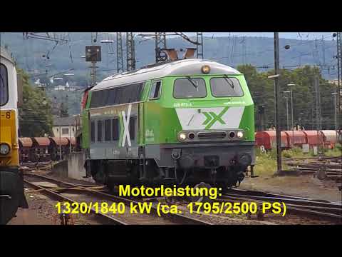 BR 225 in Koblenz-Lützel am 16. Juni 2018