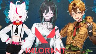 【VALORANT】たまにはVALOもやらないと！【波多江緑叶・狼月マーナ・えいさく】
