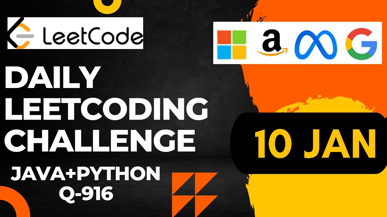 Daily Leetcode Challenge | JAN 10  | Java+Python |  Word Subsets