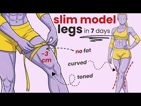 Toned & Slim Thighs in 7 DAYS | 7 Min Beginner Slim Leg Workout, No Jump at home!