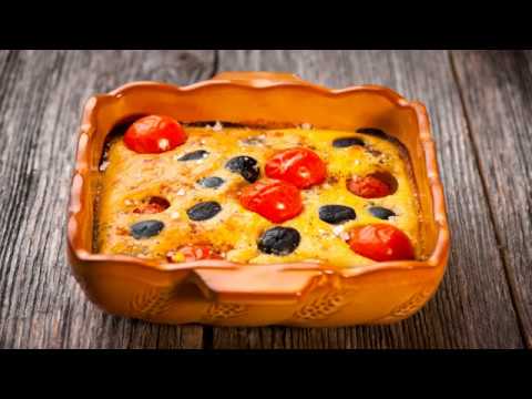 Recette : Clafoutis aux tomates cerises et olives
