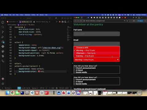 Form Styling (part 2) (9-9-2026) | CIS311