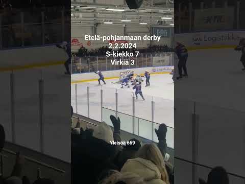 Suomi-sarjan ottelu S-kiekko vs Virkiä 2.2.2024